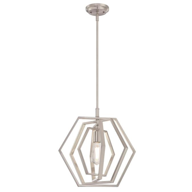 Westinghouse Holly 6369800 Pendant Light - Brushed Nickel