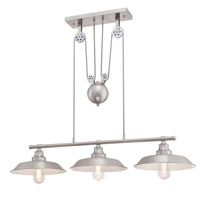 Westinghouse Iron Hill 6369900 Pendant Light - Brushed Nickel