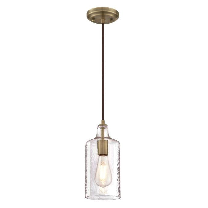 Westinghouse Carmen 6371400 Pendant Light - Antique Brass