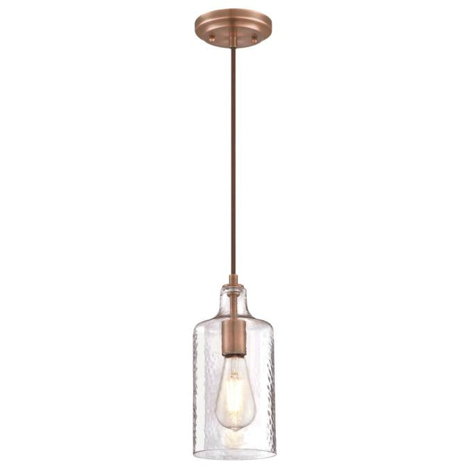 Westinghouse Carmen 6371500 Pendant Light - Washed Copper