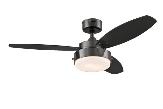 Westinghouse Alloy 7221500 Ceiling Fan - Gun Metal, Black / Graphite/