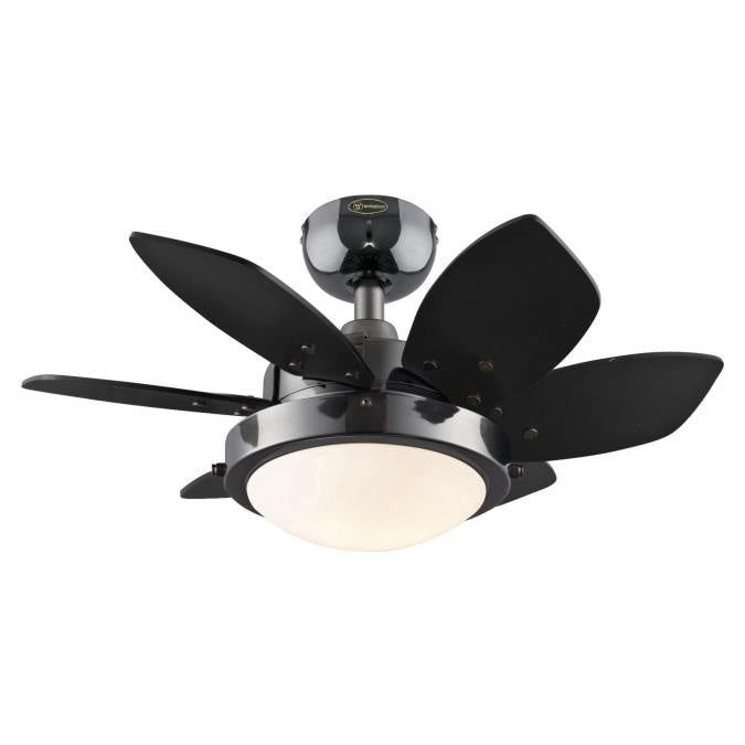 Westinghouse Quince 7224600 Ceiling Fan - Gun Metal, Black / Graphite/