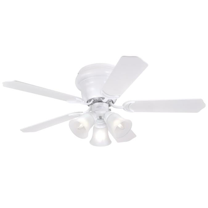 Westinghouse Contempra Trio 7231400 Ceiling Fan - White, White / White Wshd Pine/