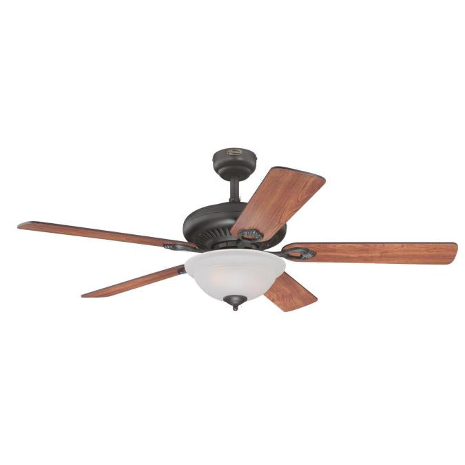 Westinghouse Fairview 7235100 Ceiling Fan - Oil Rubbed Bronze, Dark Cherry / Walnut/