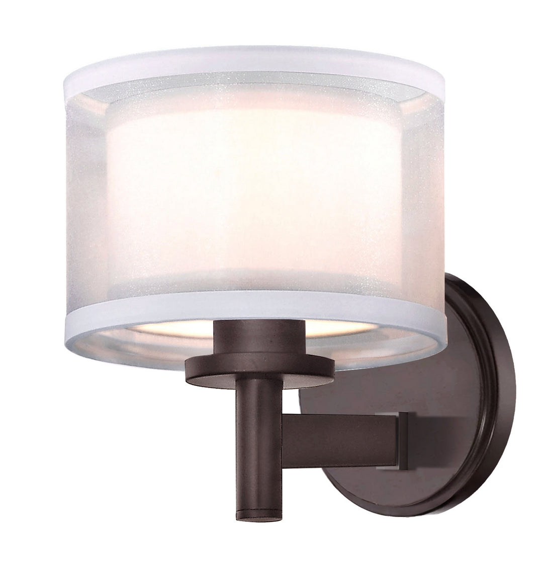 Dolan Designs Double Organza 1277-30 Wall Light - Royal Bronze