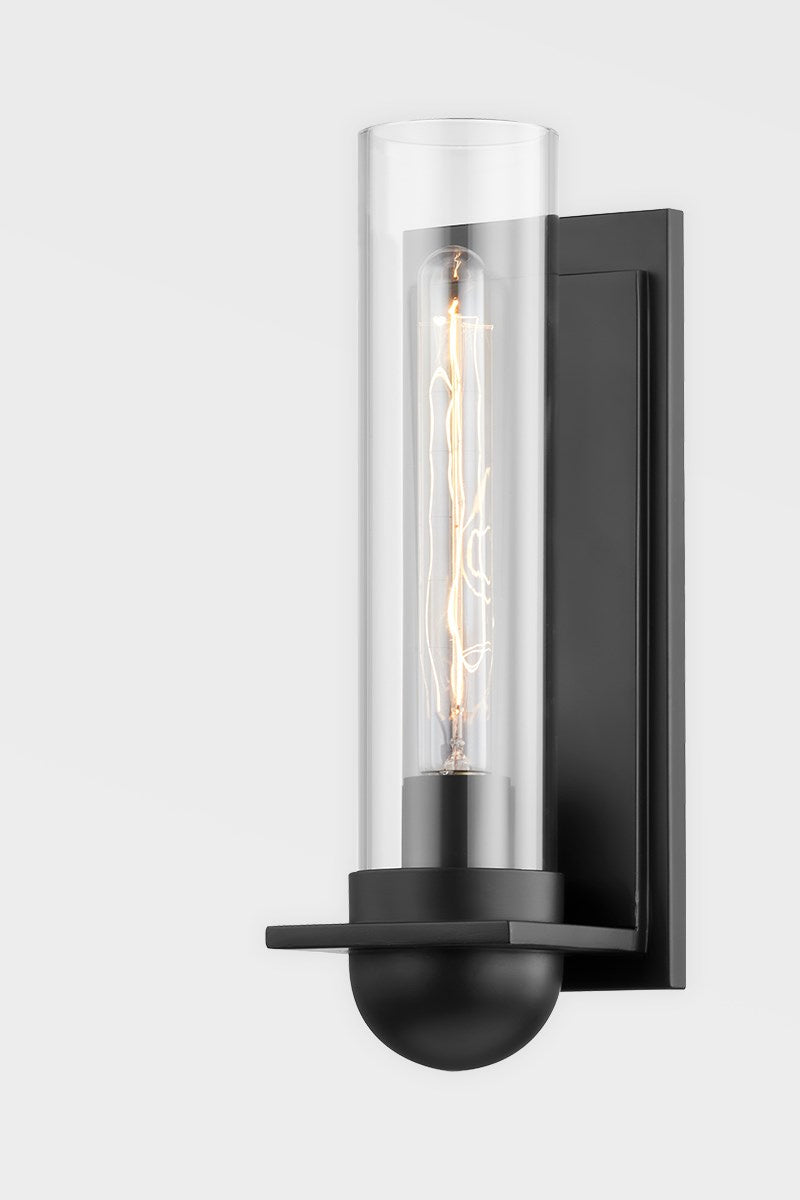 Troy Kai B7791-SBK Wall Sconce Light - Satin Black