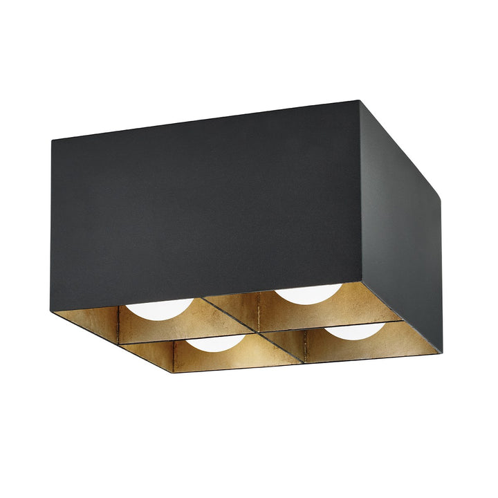 Troy Felix C2504-TBK/WSL Ceiling Light - Texture Black/Warm Silver