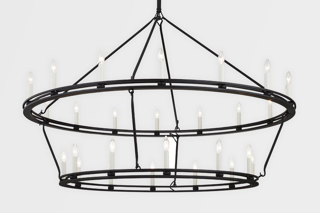Troy Sutton F6235-TBK Chandelier Light - Textured Black