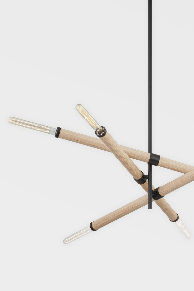 Troy Cruiz F6706-SBK Chandelier Light - Soft Black