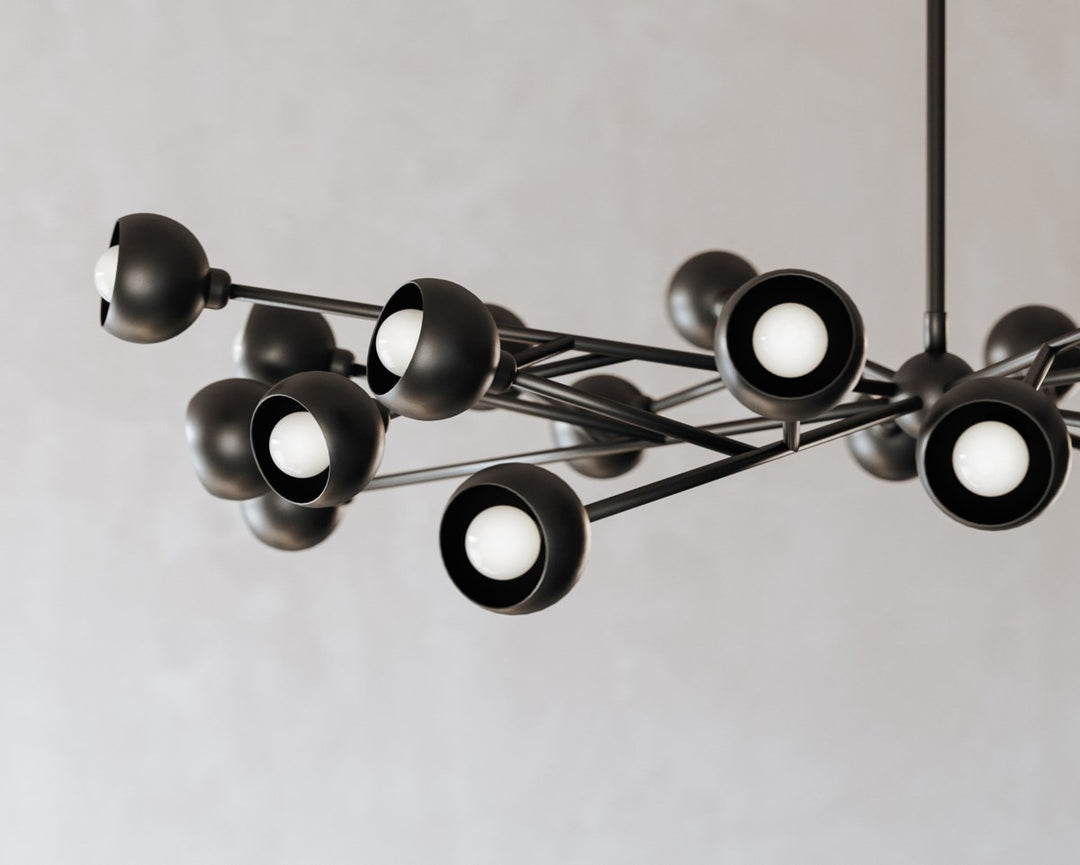 Troy Colt F7424-SBK Chandelier Light - Soft Black