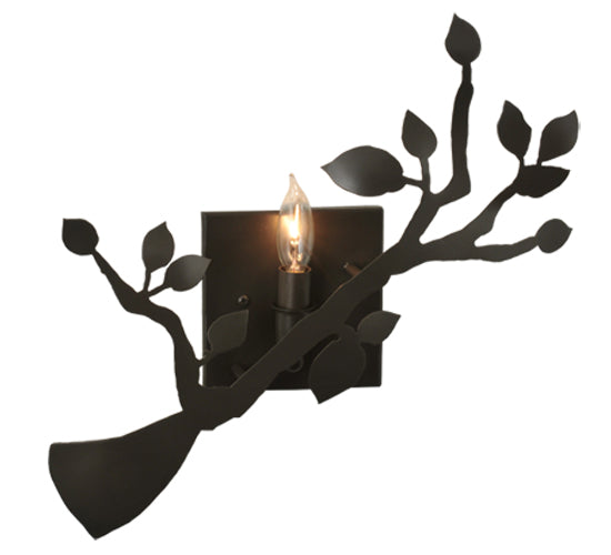 Meyda Tiffany Oak Branch 115094 Wall Light - Timeless Bronze