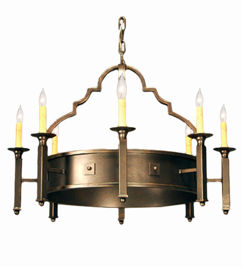 Meyda Tiffany Marta 115174 Chandelier Light - French Bronzed