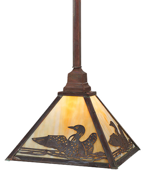 Meyda Tiffany Loon 115196 Pendant Light - Vintage Copper