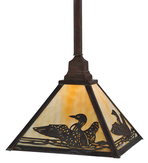 Meyda Tiffany Loon 115196 Pendant Light - Vintage Copper