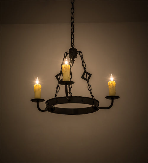 Meyda Tiffany Elvita 115232 Chandelier Light - Blackwash