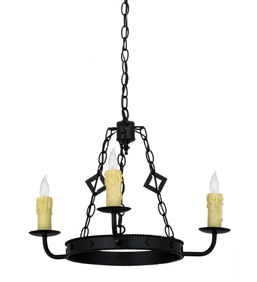 Meyda Tiffany Elvita 115232 Chandelier Light - Blackwash