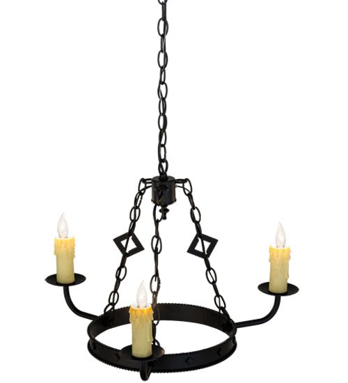 Meyda Tiffany Elvita 115232 Chandelier Light - Blackwash