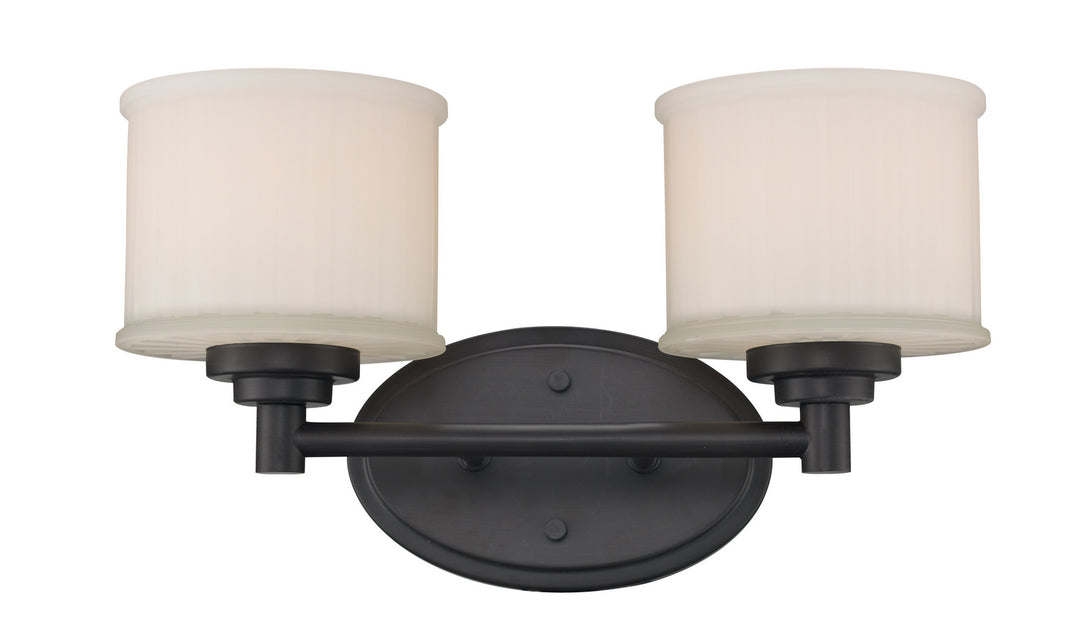 Trans Globe Imports Cahill 70722 ROB Bath Vanity Light 15 in. wide - Rubbed Oil Bronze