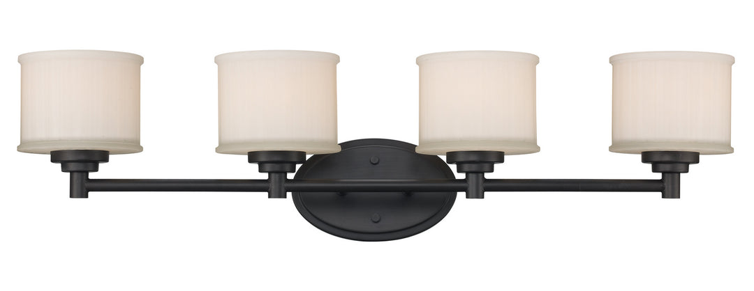 Trans Globe Imports Cahill 70724 ROB Bath Vanity Light 33 in. wide - Rubbed Oil Bronze
