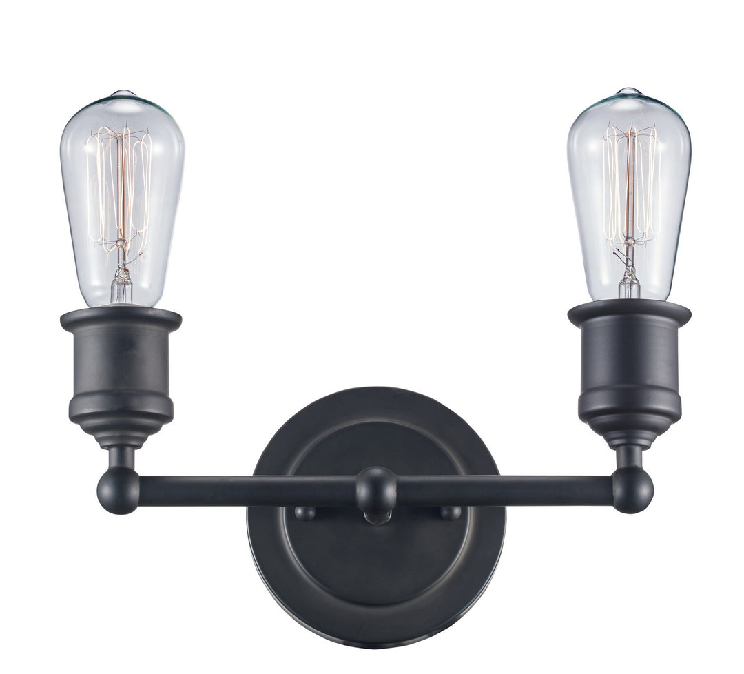 Trans Globe Imports Underwood 70842 ROB Bath Vanity Light 11 in. wide - Rubbed Oil Bronze