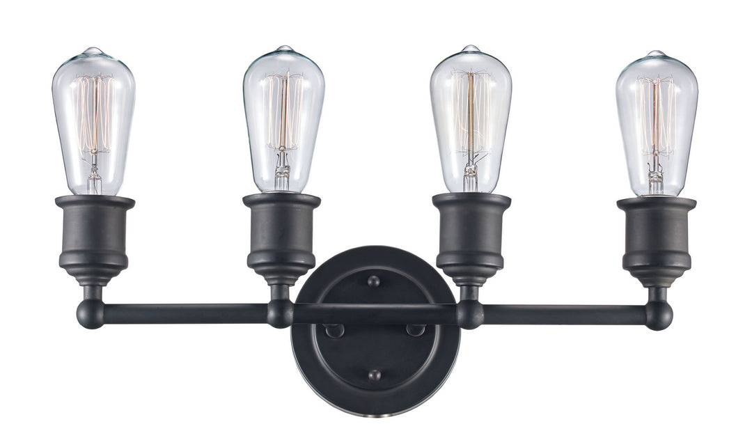 Trans Globe Imports Underwood 70844 ROB Bath Vanity Light 18 in. wide - Rubbed Oil Bronze