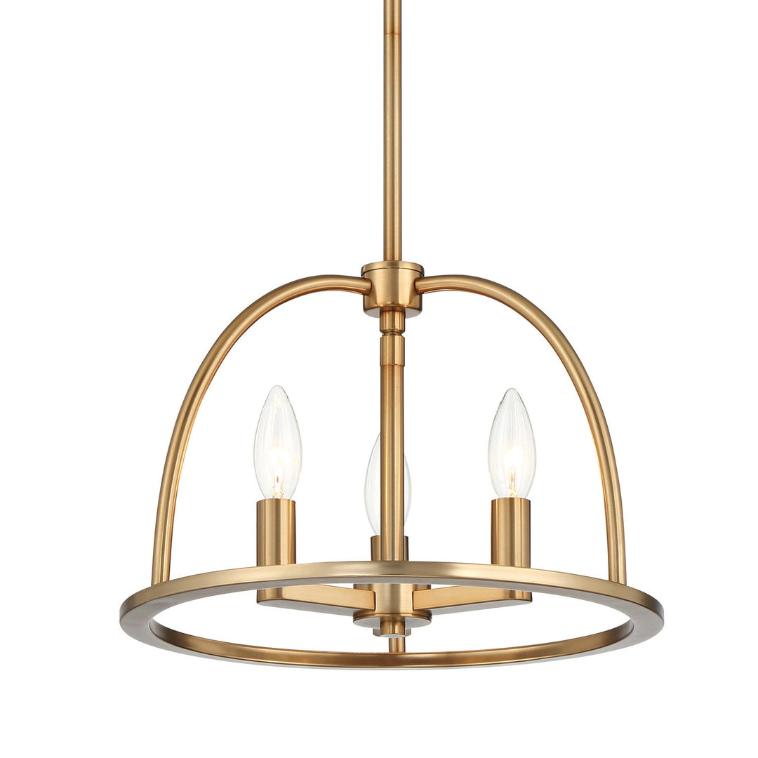 Crystorama Abbott ABB-3003-VG Chandelier Light - Vibrant Gold