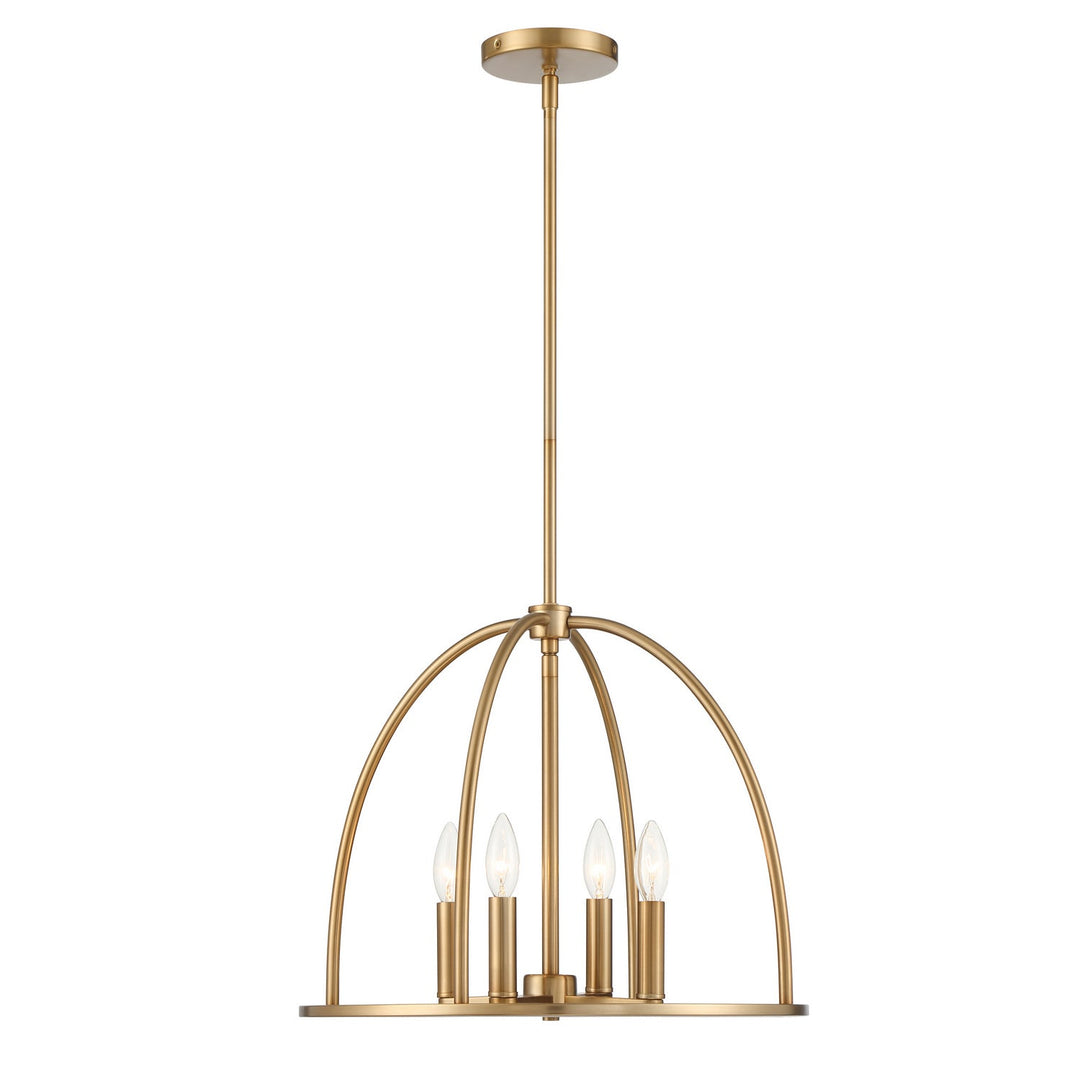 Crystorama Abbott ABB-3004-VG Chandelier Light - Vibrant Gold