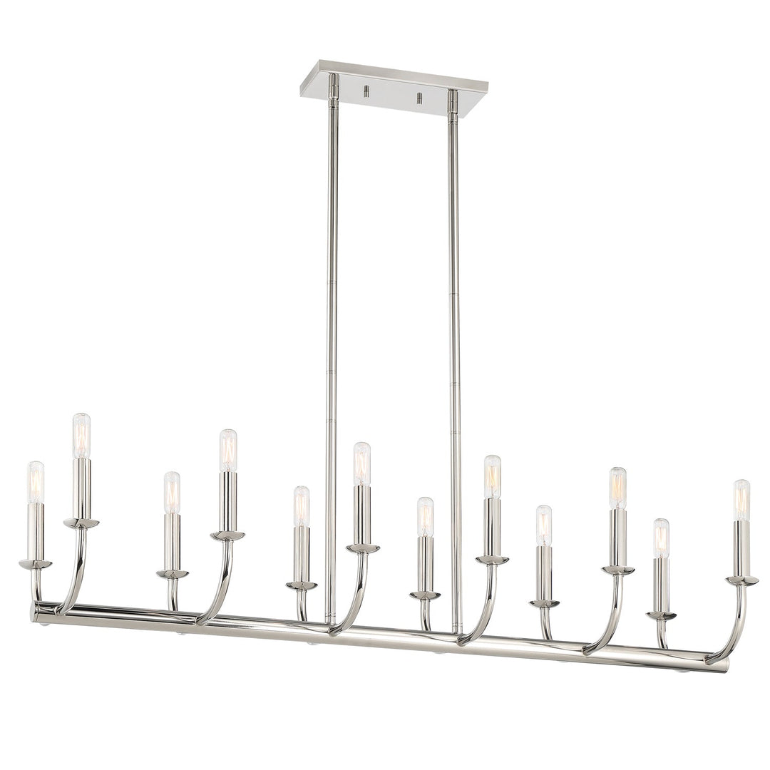 Crystorama Lighting BAI-A2112-PN Bailey  Polished Nickel