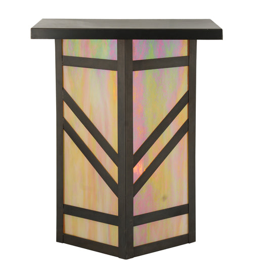 Meyda Tiffany Santa Fe 115370 Wall Light - Craftsman Brown