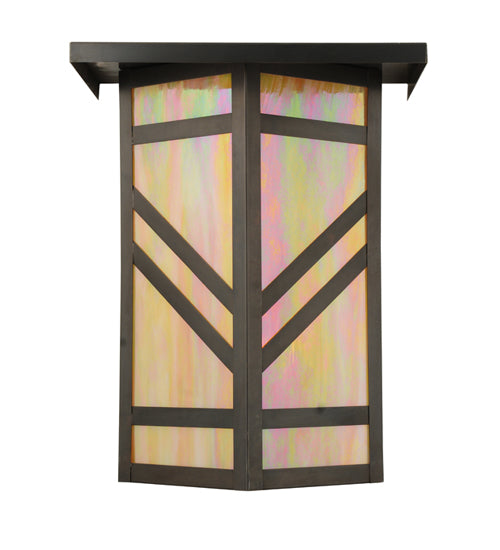 Meyda Tiffany Santa Fe 115370 Wall Light - Craftsman Brown