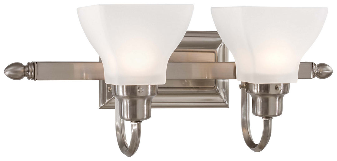 Minka-Lavery Mission Ridge 5582-84 Bath Vanity Light 20 in. wide - Brushed Nickel