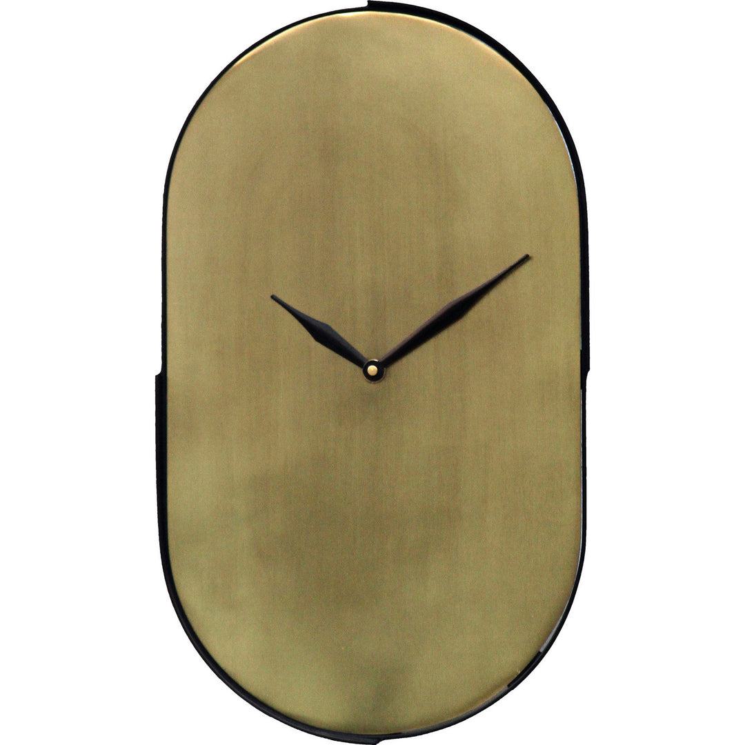 Renwil Lighting CL226 Eleni Wall Clock Home Decor Brass