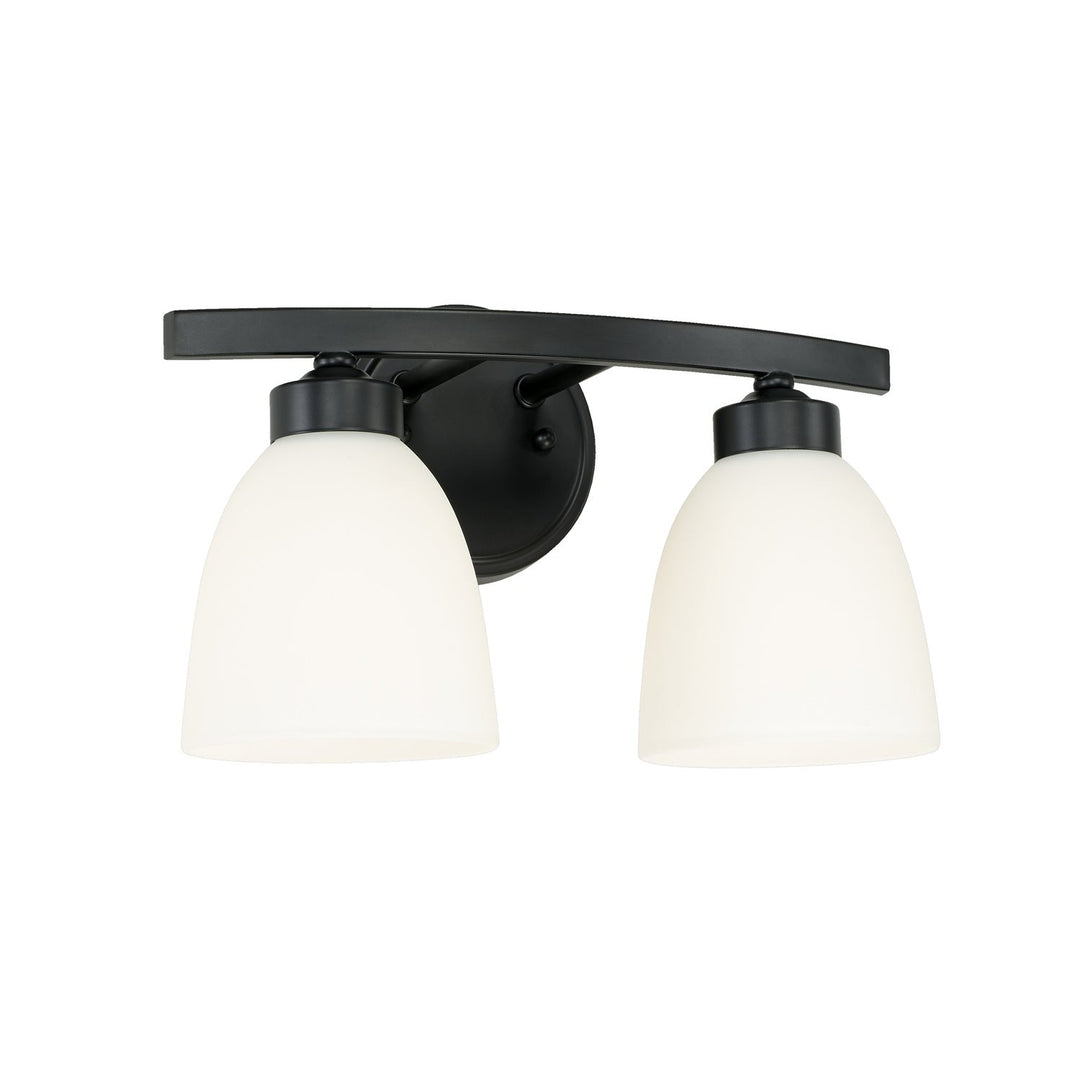 Capital Jameson 114321MB-333 Bath Vanity Light 13 in. wide - Matte Black