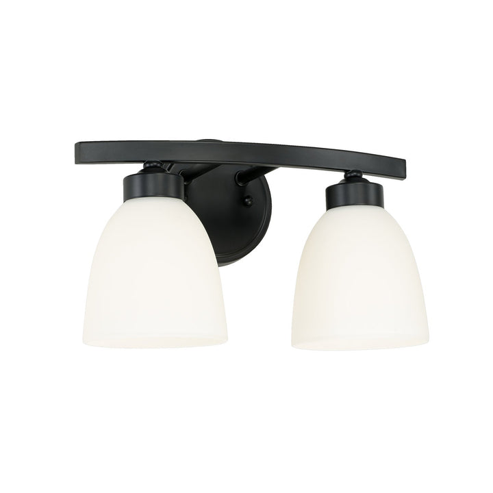 Capital Jameson 114321MB-333 Bath Vanity Light 13 in. wide - Matte Black