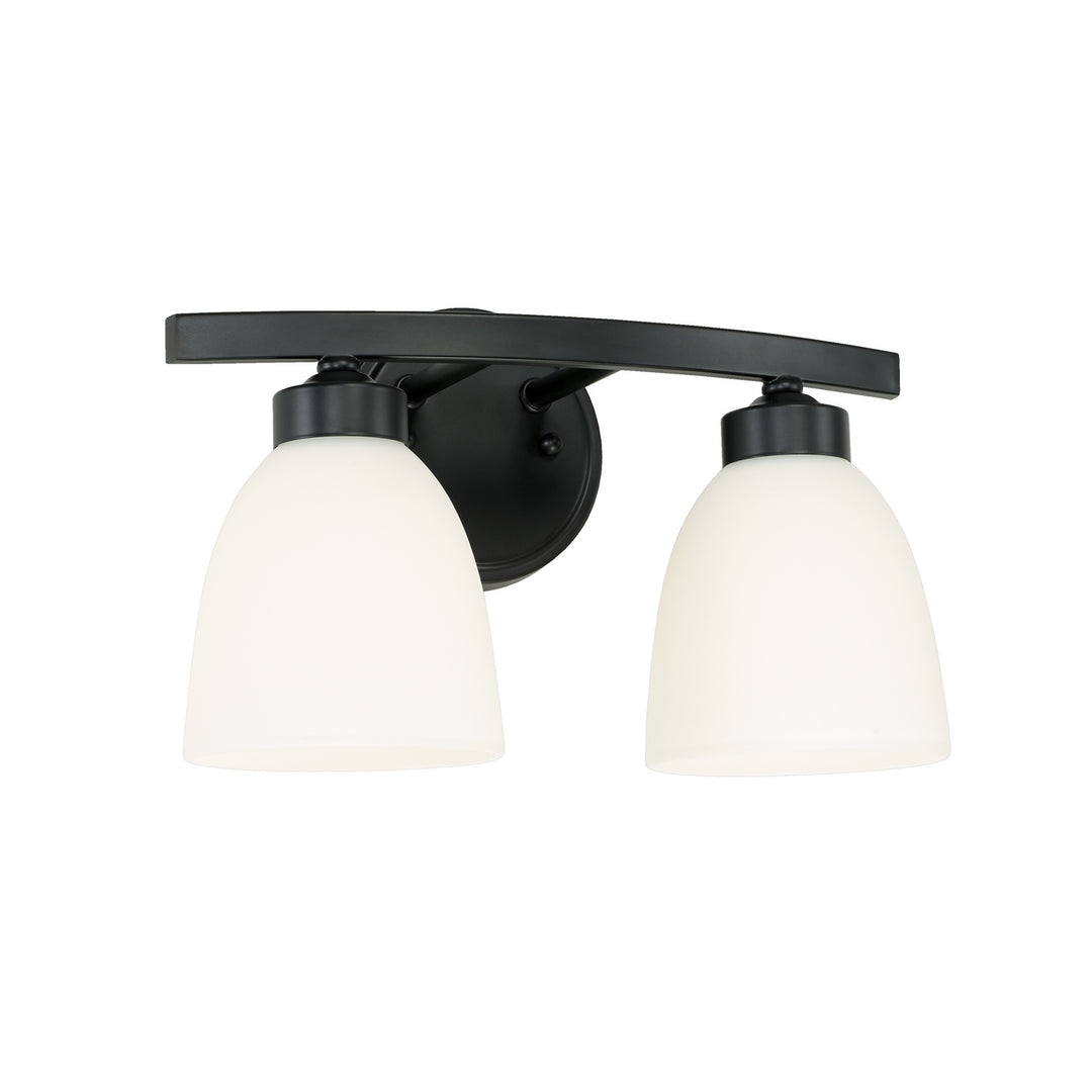 Capital Jameson 114321MB-333 Bath Vanity Light 13 in. wide - Matte Black