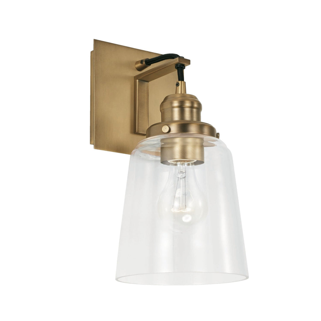 Capital Fallon 3711AD-135 Wall Sconce Light - Aged Brass