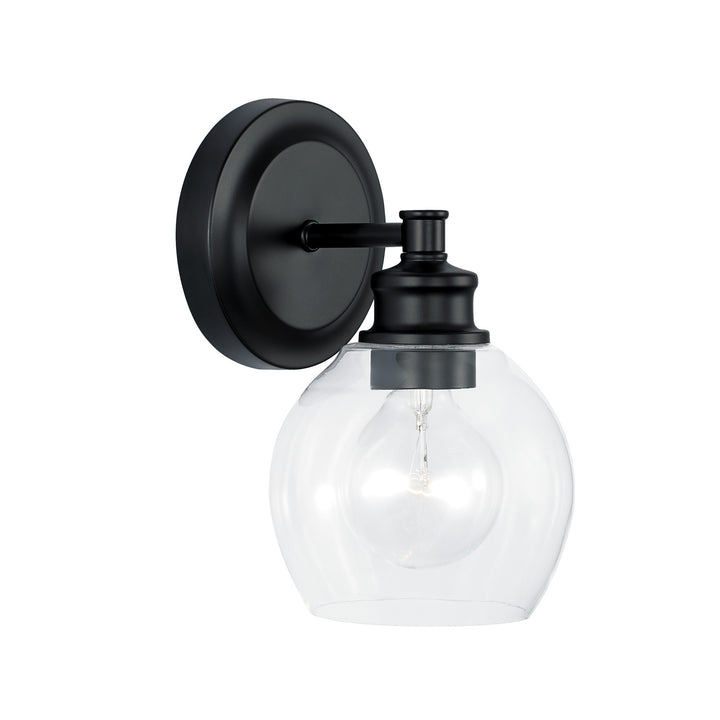 Capital Mid Century 621111MB-426 Wall Sconce Light - Matte Black