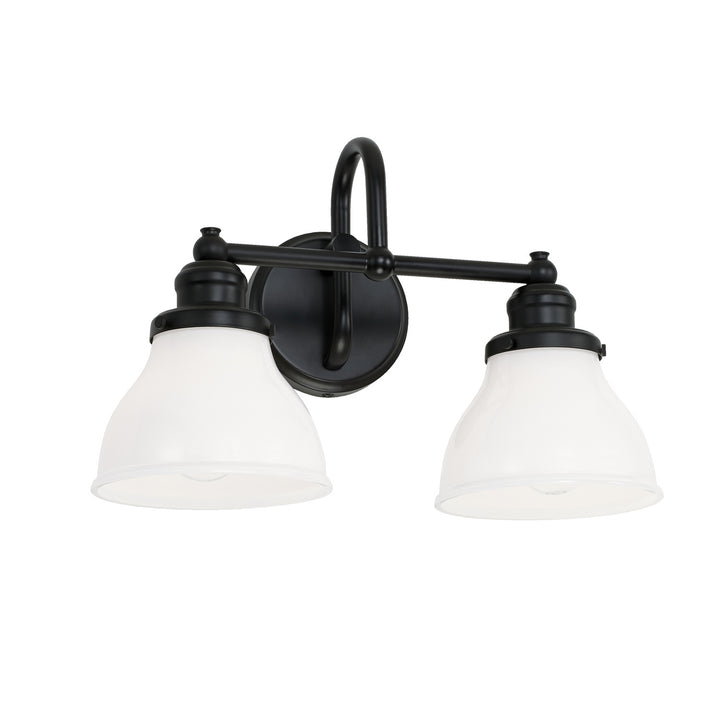 Capital Baxter 8302MB-128 Bath Vanity Light 17 in. wide - Matte Black