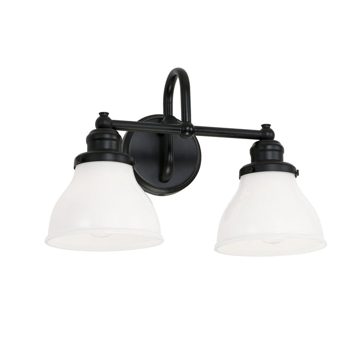 Capital Baxter 8302MB-128 Bath Vanity Light 17 in. wide - Matte Black