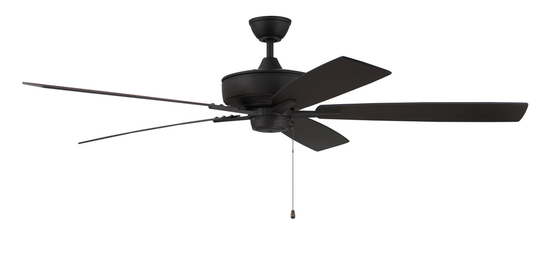 Craftmade Super Pro 60 S60ESP5-60ESPWLN Ceiling Fan 60 - Espresso, Espresso/Walnut/