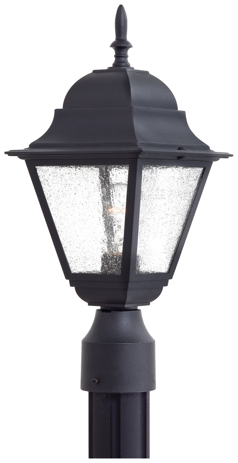 Minka-Lavery Lighting 9066-66 Bay Hill One Light Post Mount Outdoor Black