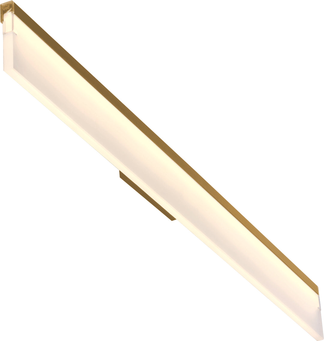 PageOne Lange PW030003-AB Bath Vanity Light 36 in. wide - Antique Brass