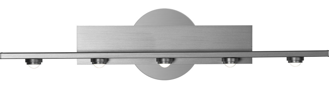 PageOne Leonardo PW030027-AL Bath Vanity Light 20 in. wide - Brushed Aluminum