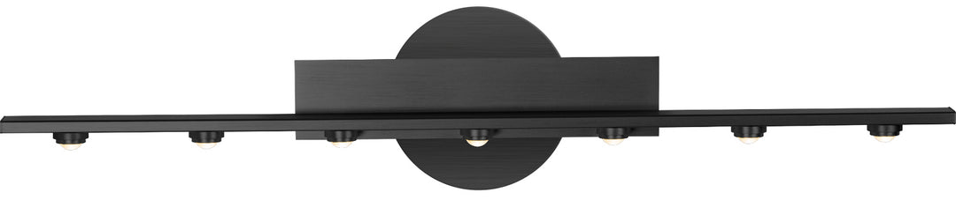 PageOne Leonardo PW030028-SDG Bath Vanity Light 28 in. wide - Satin Dark Gray