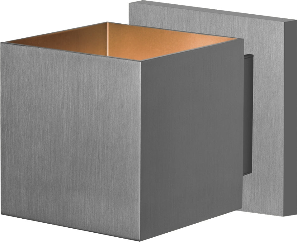 PageOne Pandora PW131011-AL Wall Light - Brushed Aluminum
