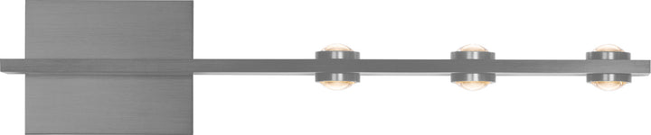 PageOne Aurora PW131318-AL Wall Light - Brushed Aluminum