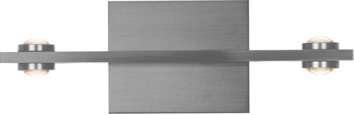 PageOne Aurora PW131321-AL Bath Vanity Light 15 in. wide - Brushed Aluminum