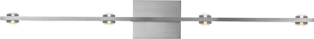 PageOne Aurora PW131322-AL Bath Vanity Light 39 in. wide - Brushed Aluminum
