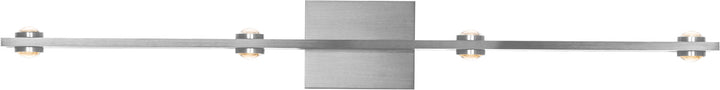 PageOne Aurora PW131322-AL Bath Vanity Light 39 in. wide - Brushed Aluminum