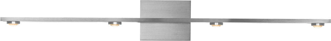 PageOne Aurora PW131327-AL Bath Vanity Light 39 in. wide - Brushed Aluminum